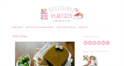 Desktop Screenshot of dulcisimosplaceres.net